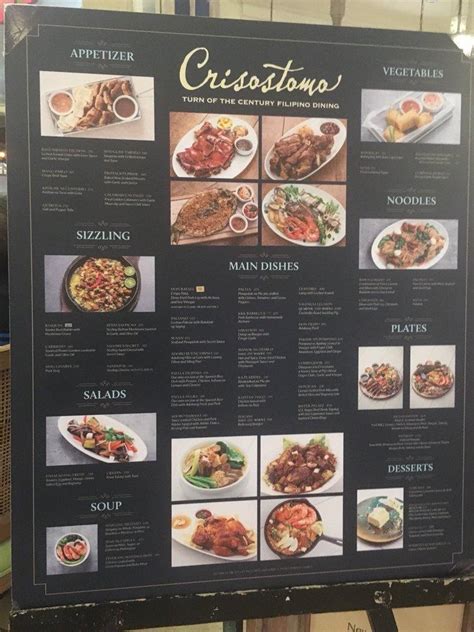 resorts world manila restaurant|Crisostomo, Pasay .